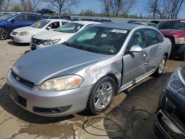 2G1WB5EN3A1265998 - 2010 CHEVROLET IMPALA LT SILVER photo 1