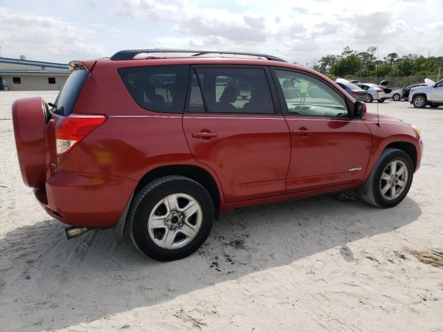 JTMBD31V686072001 - 2008 TOYOTA RAV4 LIMITED RED photo 3