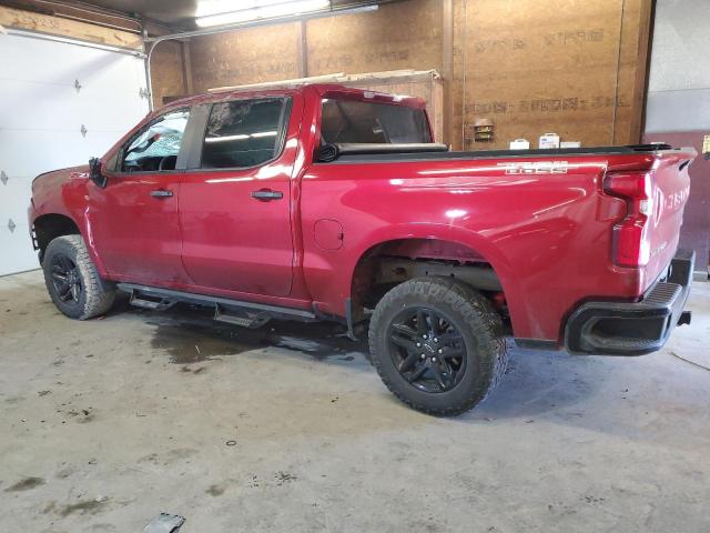 1GCPYCEF9MZ188816 - 2021 CHEVROLET SILVERADO K1500 TRAIL BOSS CUSTOM RED photo 2