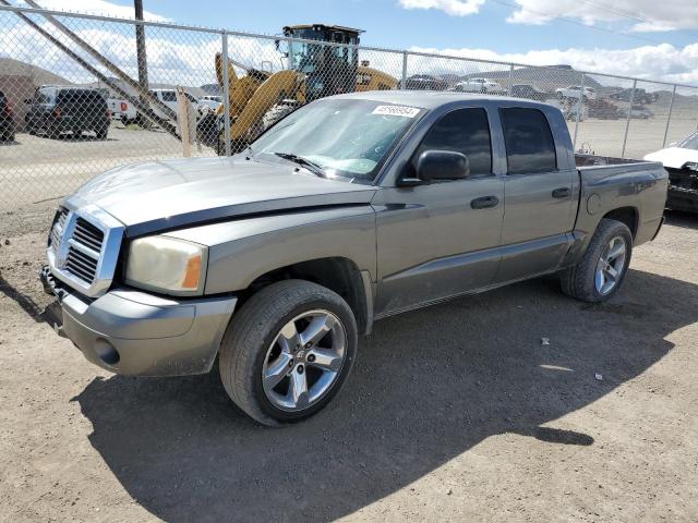 1D7HE48N46S583204 - 2006 DODGE DAKOTA QUAD SLT GRAY photo 1