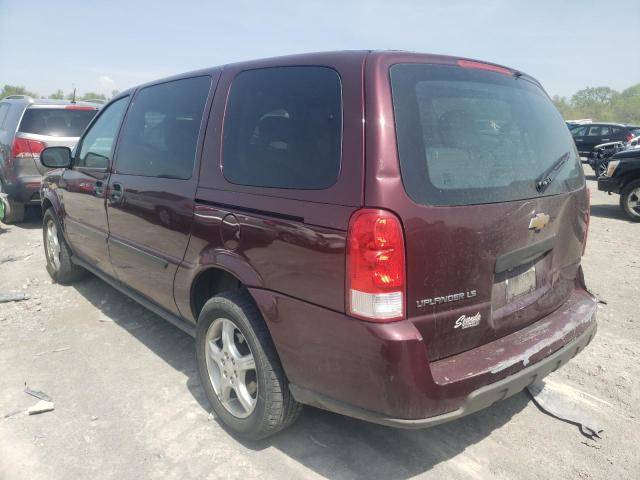 1GNDV23128D167622 - 2008 CHEVROLET UPLANDER LS 栗色 照片 2