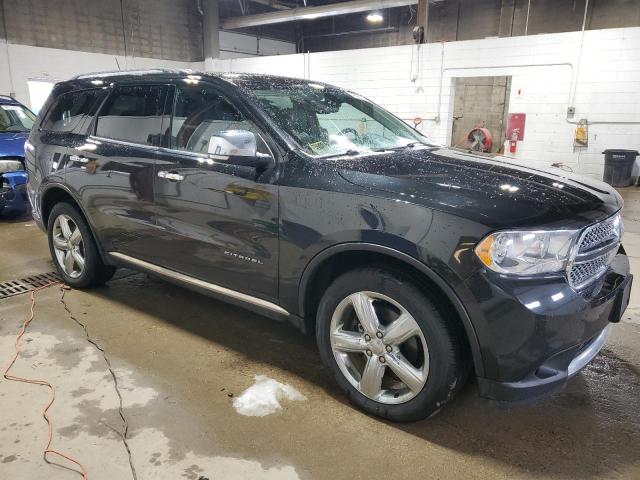 1C4RDJEG4DC651627 - 2013 DODGE DURANGO CITADEL BLACK photo 4