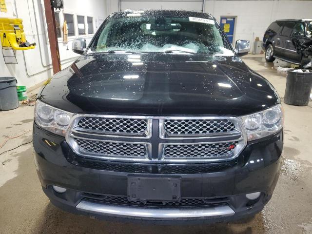 1C4RDJEG4DC651627 - 2013 DODGE DURANGO CITADEL BLACK photo 5