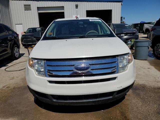 2FMDK3GC7ABB56500 - 2010 FORD EDGE SE WHITE photo 5