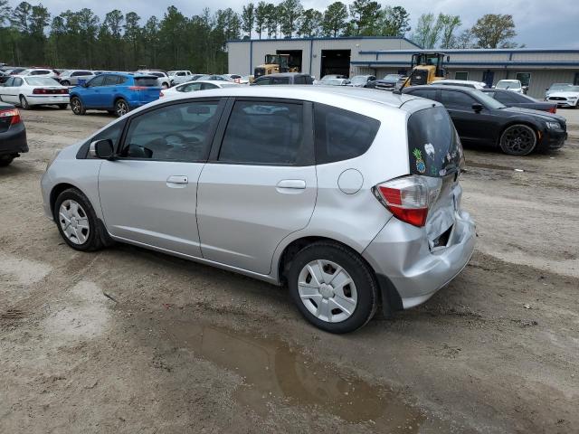 JHMGE8H33DC025300 - 2013 HONDA FIT SILVER photo 2