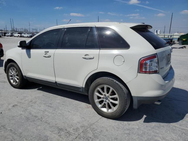 2FMDK3JC0ABB23900 - 2010 FORD EDGE SEL WHITE photo 2