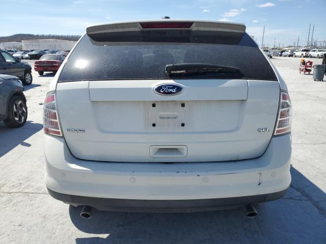 2FMDK3JC0ABB23900 - 2010 FORD EDGE SEL WHITE photo 6