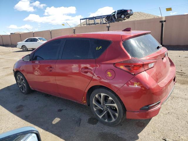 JTNKARJE7JJ566572 - 2018 TOYOTA COROLLA IM RED photo 2