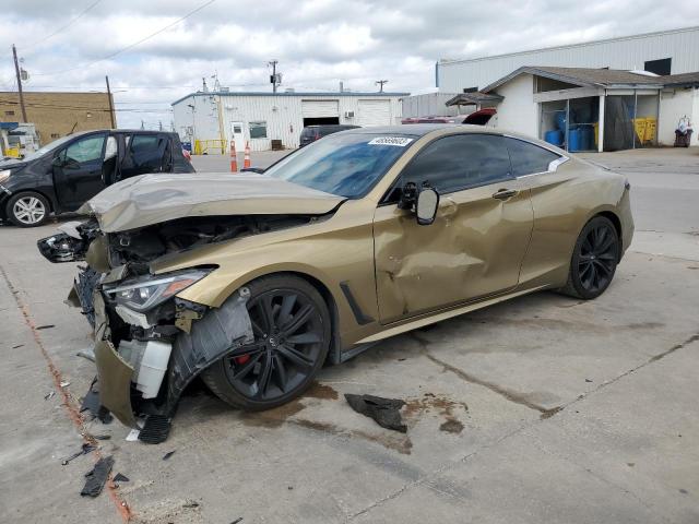 JN1FV7EK8KM360680 - 2019 INFINITI Q60 RED SPORT 400 GOLD photo 1