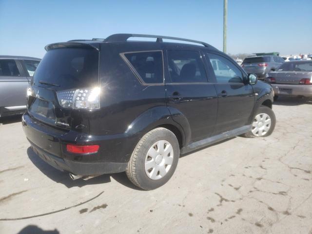 JA4AS2AW8BU018135 - 2011 MITSUBISHI OUTLANDER ES BLACK photo 3