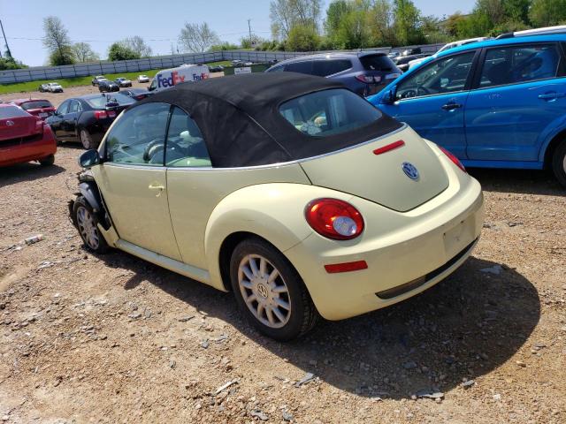 3VWRF31Y16M322922 - 2006 VOLKSWAGEN NEW BEETLE CONVERTIBLE OPTION PACKAGE 1 YELLOW photo 2