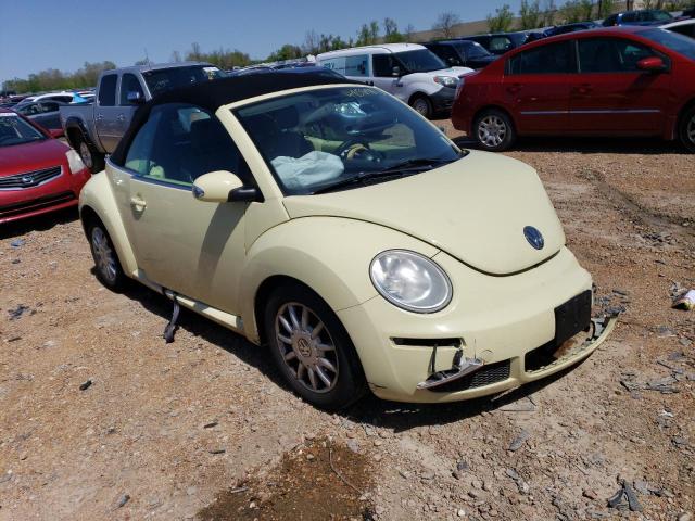 3VWRF31Y16M322922 - 2006 VOLKSWAGEN NEW BEETLE CONVERTIBLE OPTION PACKAGE 1 YELLOW photo 4