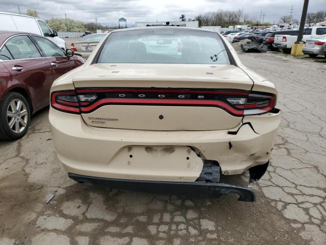 2C3CDXKT8HH624349 - 2017 DODGE CHARGER POLICE TAN photo 6