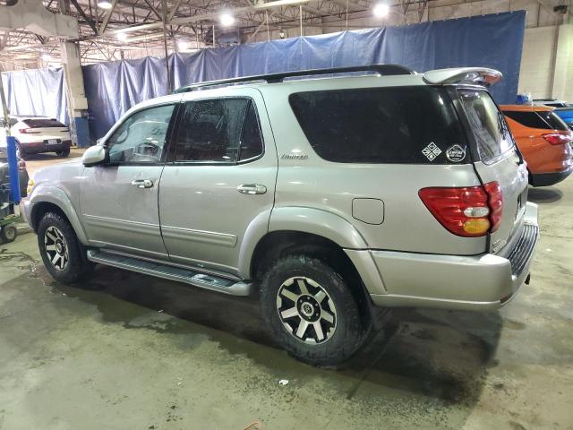 5TDBT48A12S081840 - 2002 TOYOTA SEQUOIA LIMITED SILVER photo 2