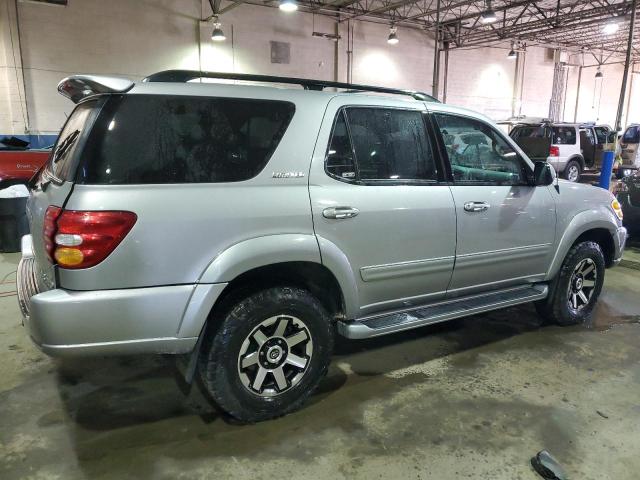 5TDBT48A12S081840 - 2002 TOYOTA SEQUOIA LIMITED SILVER photo 3