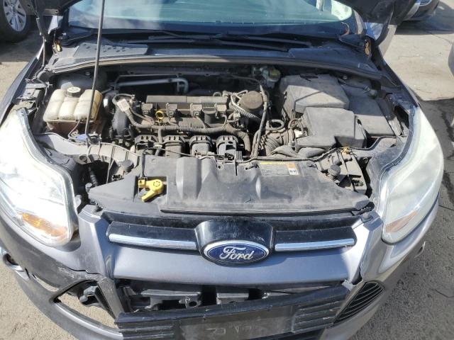 1FAHP3F24CL371552 - 2012 FORD FOCUS SE GRAY photo 11