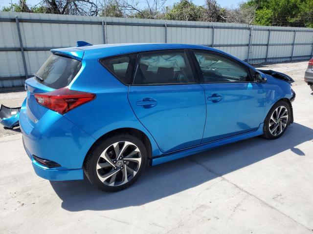 JTNKARJE5HJ526954 - 2017 TOYOTA COROLLA IM BLUE photo 3