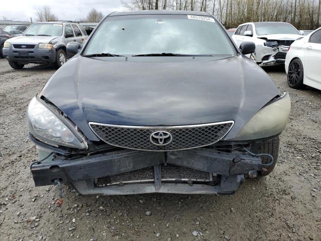 4T1BA30K35U506913 - 2005 TOYOTA CAMRY SE BLACK photo 5