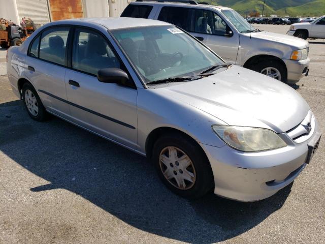 2HGES16464H608303 - 2004 HONDA CIVIC DX SILVER photo 4