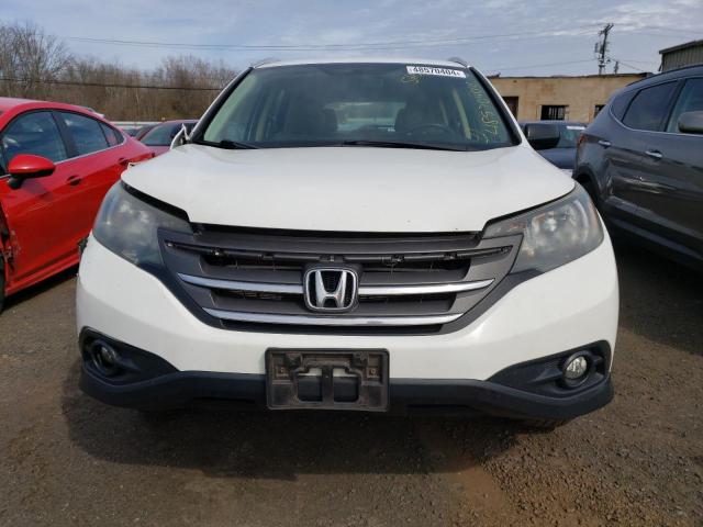 2HKRM4H36CH603124 - 2012 HONDA CR-V LX WHITE photo 5