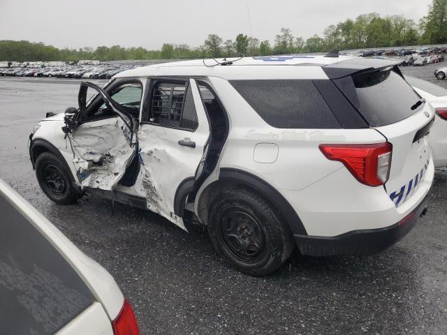 1FM5K8AB0LGA20125 - 2020 FORD EXPLORER POLICE INTERCEPTOR 白色 照片 2