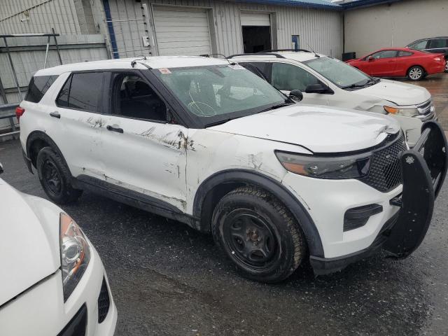 1FM5K8AB0LGA20125 - 2020 FORD EXPLORER POLICE INTERCEPTOR 白色 照片 4