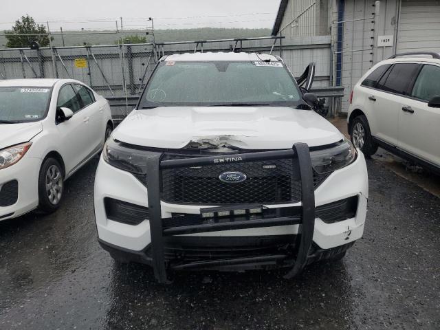 1FM5K8AB0LGA20125 - 2020 FORD EXPLORER POLICE INTERCEPTOR 白色 照片 5