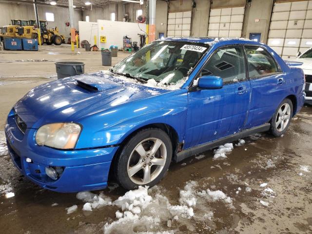 JF1GD29674H502135 - 2004 SUBARU IMPREZA WRX BLUE photo 1