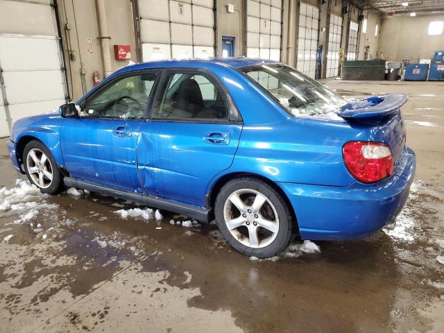 JF1GD29674H502135 - 2004 SUBARU IMPREZA WRX BLUE photo 2