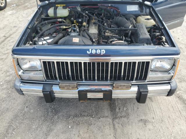 1J4FJ58LXKL407287 - 1989 JEEP CHEROKEE LAREDO BLUE photo 12