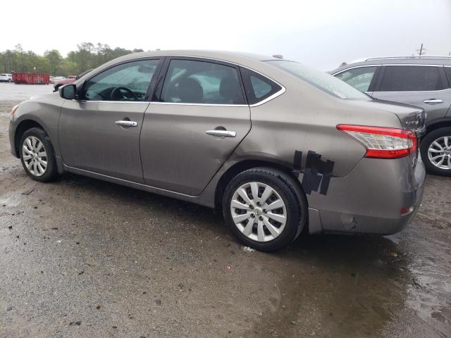 3N1AB7AP5FY322878 - 2015 NISSAN SENTRA S GRAY photo 2