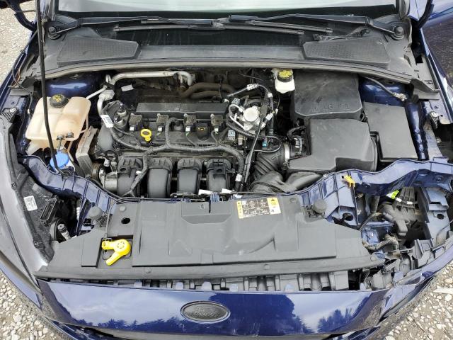 1FADP3J29HL238959 - 2017 FORD FOCUS TITANIUM BLUE photo 11