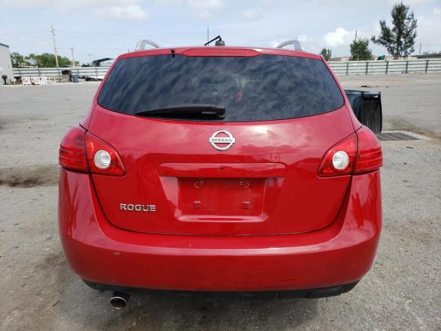 JN8AS5MT6AW015671 - 2010 NISSAN ROGUE S RED photo 6