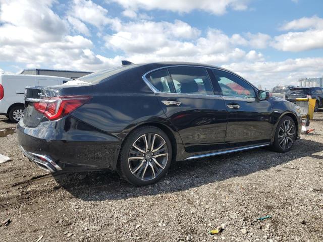 JH4KC2F99KC000242 - 2019 ACURA RLX SPORT HYBRID ADVANCE BLACK photo 3