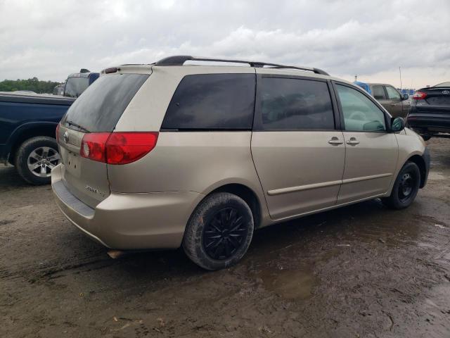 5TDZK23C98S143119 - 2008 TOYOTA SIENNA CE TAN photo 3