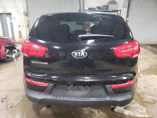 KNDPB3AC2G7813862 - 2016 KIA SPORTAGE LX BLACK photo 6