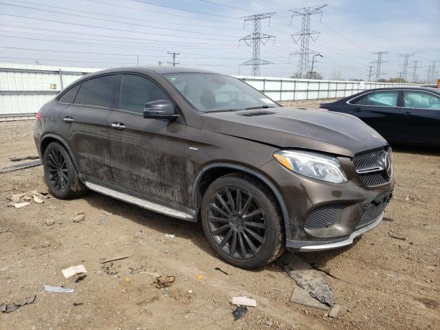 4JGED6EB1GA000466 - 2016 MERCEDES-BENZ GLE COUPE 450 4MATIC BROWN photo 4