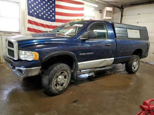 3D7KU26DX4G240912 - 2004 DODGE RAM 2500 ST BLUE photo 1