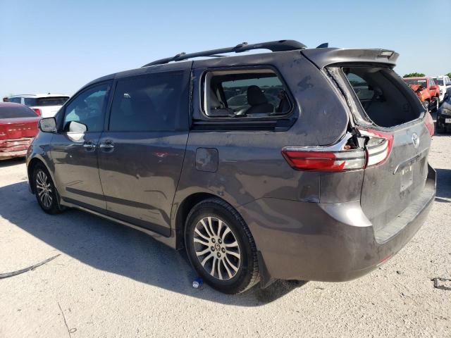 5TDYZ3DC9LS070337 - 2020 TOYOTA SIENNA XLE GRAY photo 2