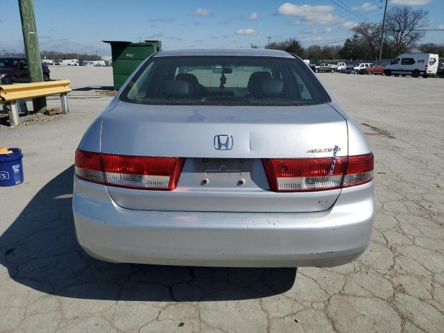 1HGCM56673A053501 - 2003 HONDA ACCORD EX SILVER photo 6