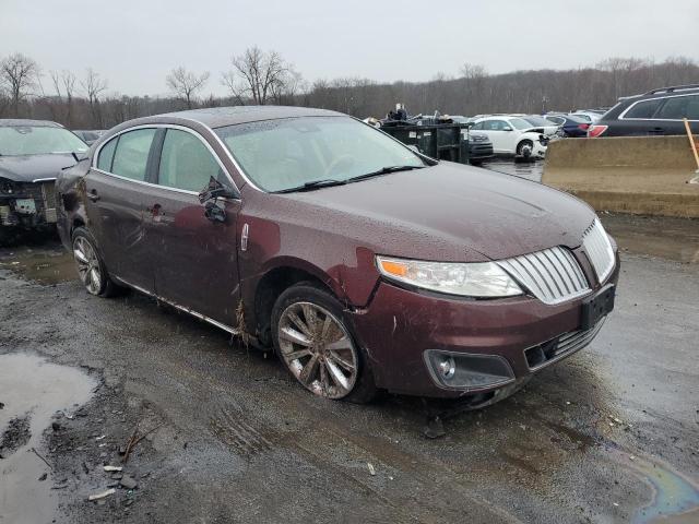 1LNHM94R59G605653 - 2009 LINCOLN MKS BURGUNDY photo 4