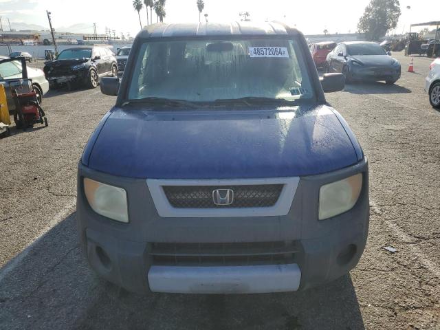 5J6YH28574L011566 - 2004 HONDA ELEMENT EX BLUE photo 5