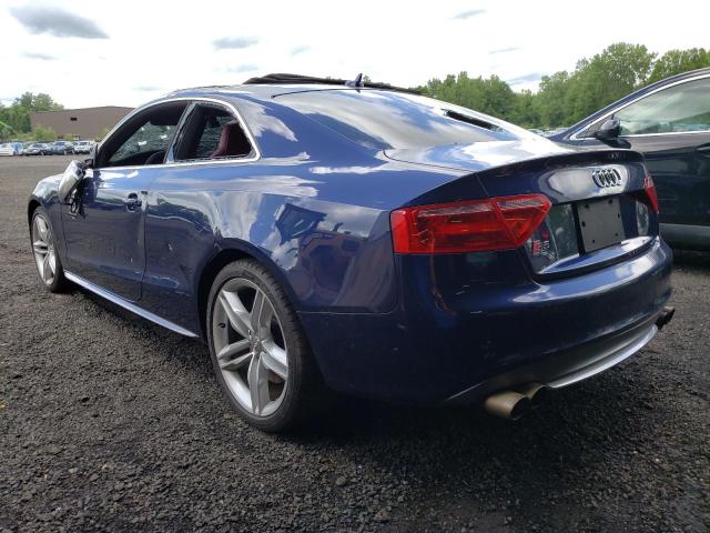 WAURV78T89A028052 - 2009 AUDI S5 QUATTRO BLUE photo 3