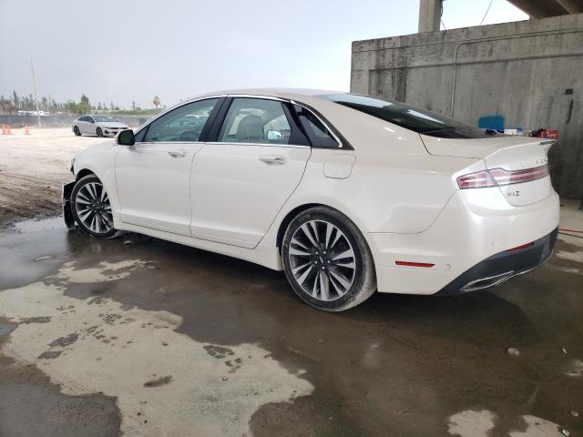 3LN6L5MU9KR604351 - 2019 LINCOLN MKZ RESERVE II WHITE photo 2