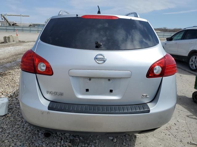 JN8AS5MT5AW016780 - 2010 NISSAN ROGUE S SILVER photo 6