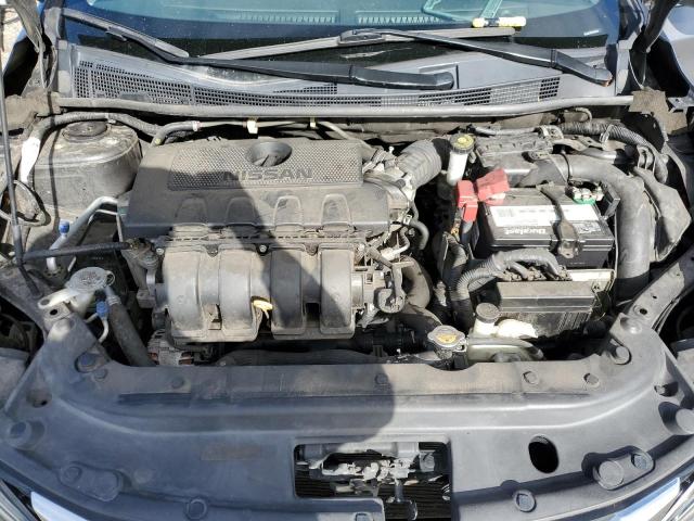 3N1AB7AP5HL657364 - 2017 NISSAN SENTRA S GRAY photo 11