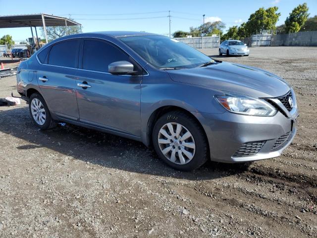 3N1AB7AP5HL657364 - 2017 NISSAN SENTRA S GRAY photo 4