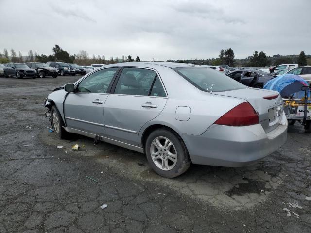 1HGCM56836A091930 - 2006 HONDA ACCORD EX SILVER photo 2