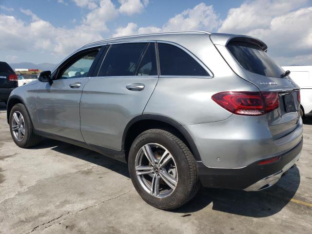 W1N0G8DB1MF976760 - 2021 MERCEDES-BENZ GLC 300 SILVER photo 2