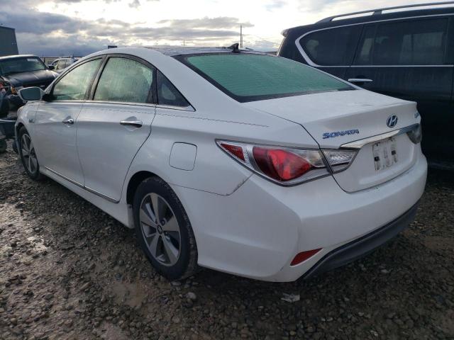 KMHEC4A48CA037782 - 2012 HYUNDAI SONATA HYBRID WHITE photo 2